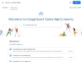 Google Webmasters Community Forum